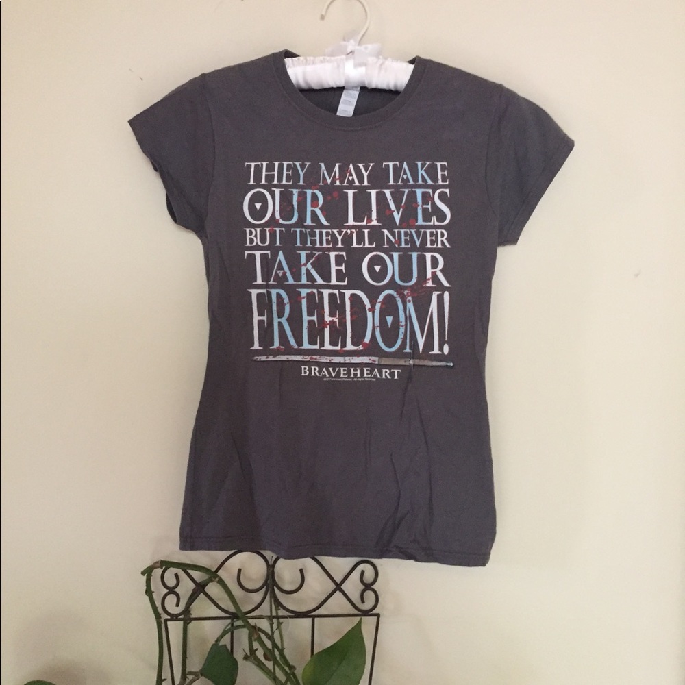BRAVEHEART movie quote t-shirt